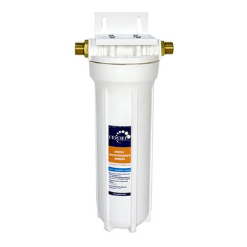 Фильтр магистральный Гейзер 1П 3/4 с металлической скобой - Фильтры для воды - Магистральные фильтры - Магазин стабилизаторов напряжения Ток-Про
